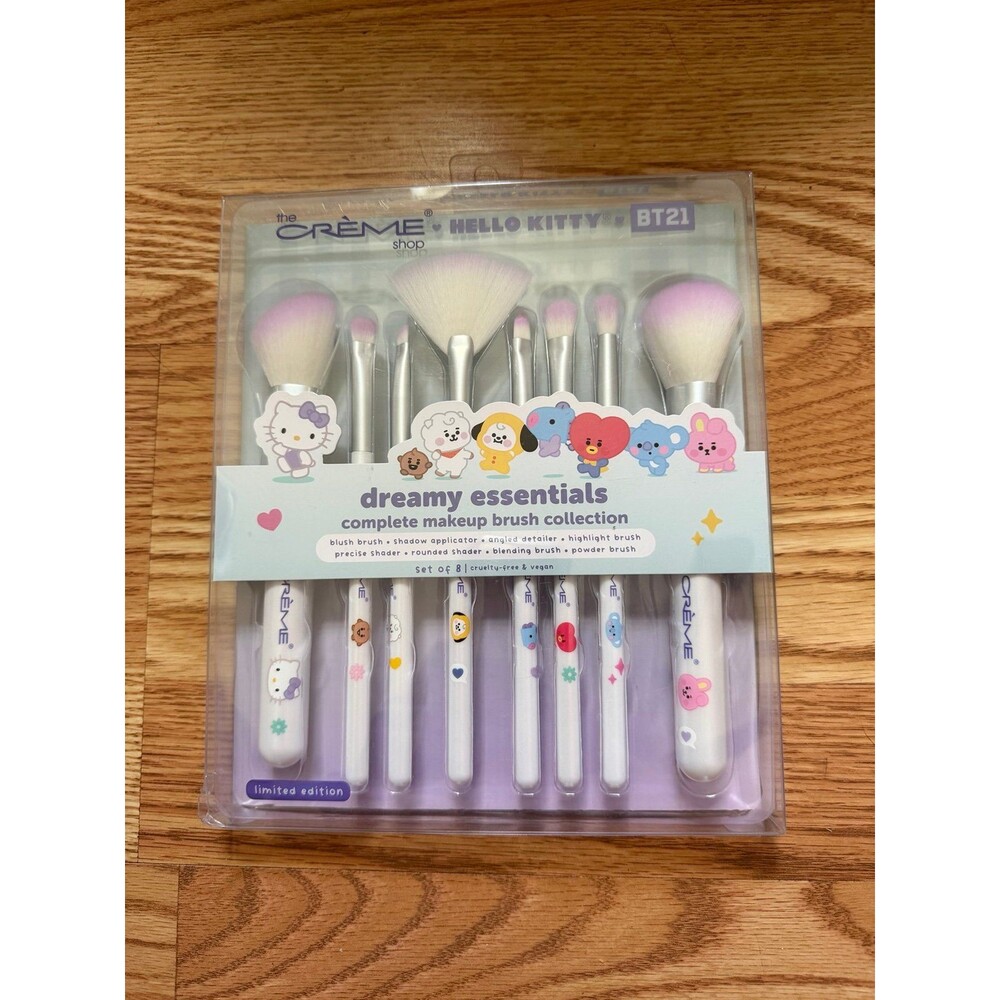 Hello Kitty & BT21 Dreamy Essentials Makeup Brush Collection
